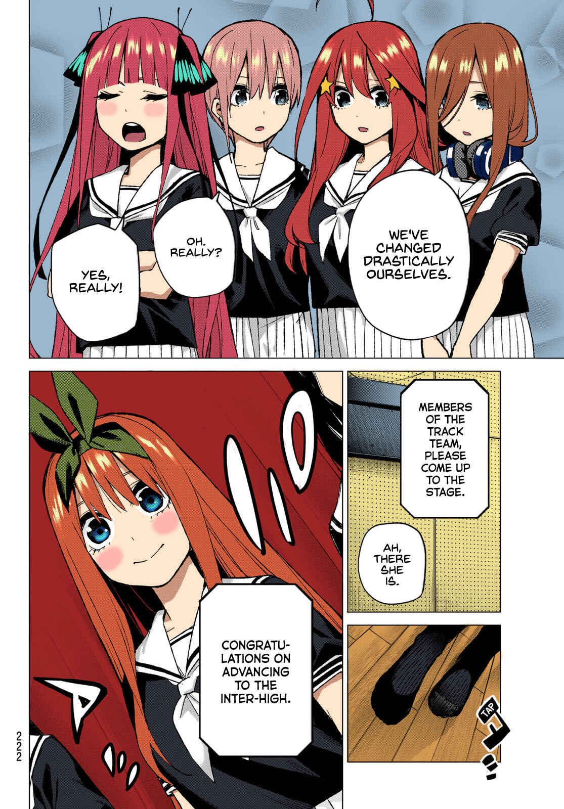 Page 8 Chapter 89 5Toubun no Hanayome (Fan Colored)