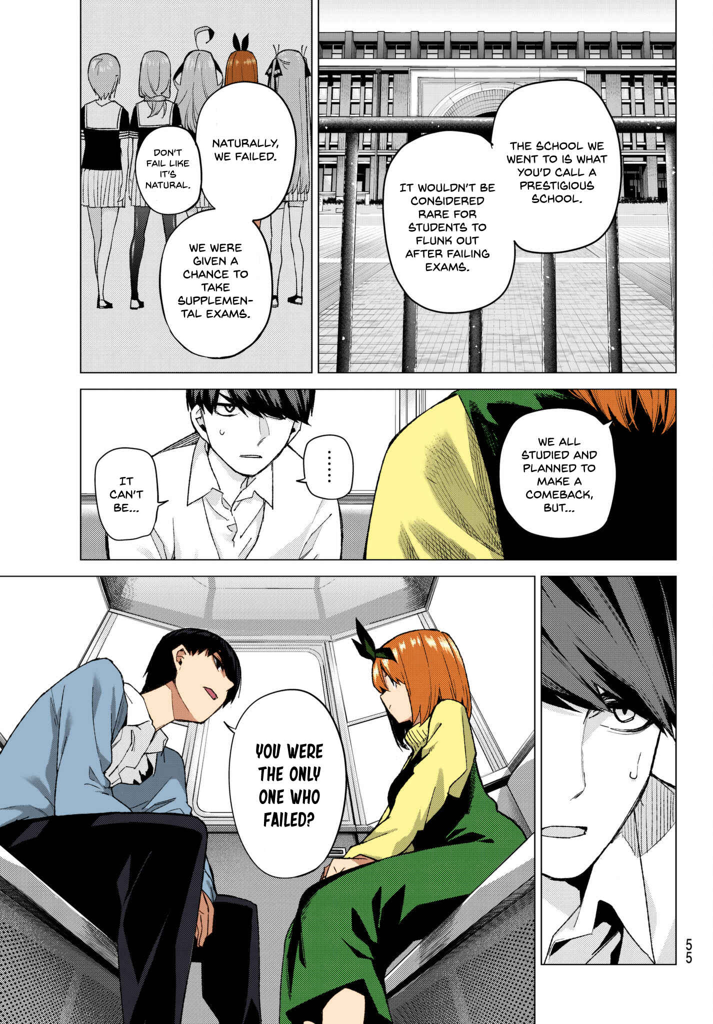 Page 11 Chapter 56 5Toubun no Hanayome (Fan Colored)