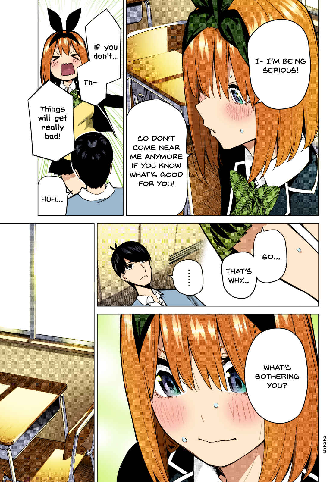Page 11 Chapter 72 5Toubun no Hanayome (Fan Colored)