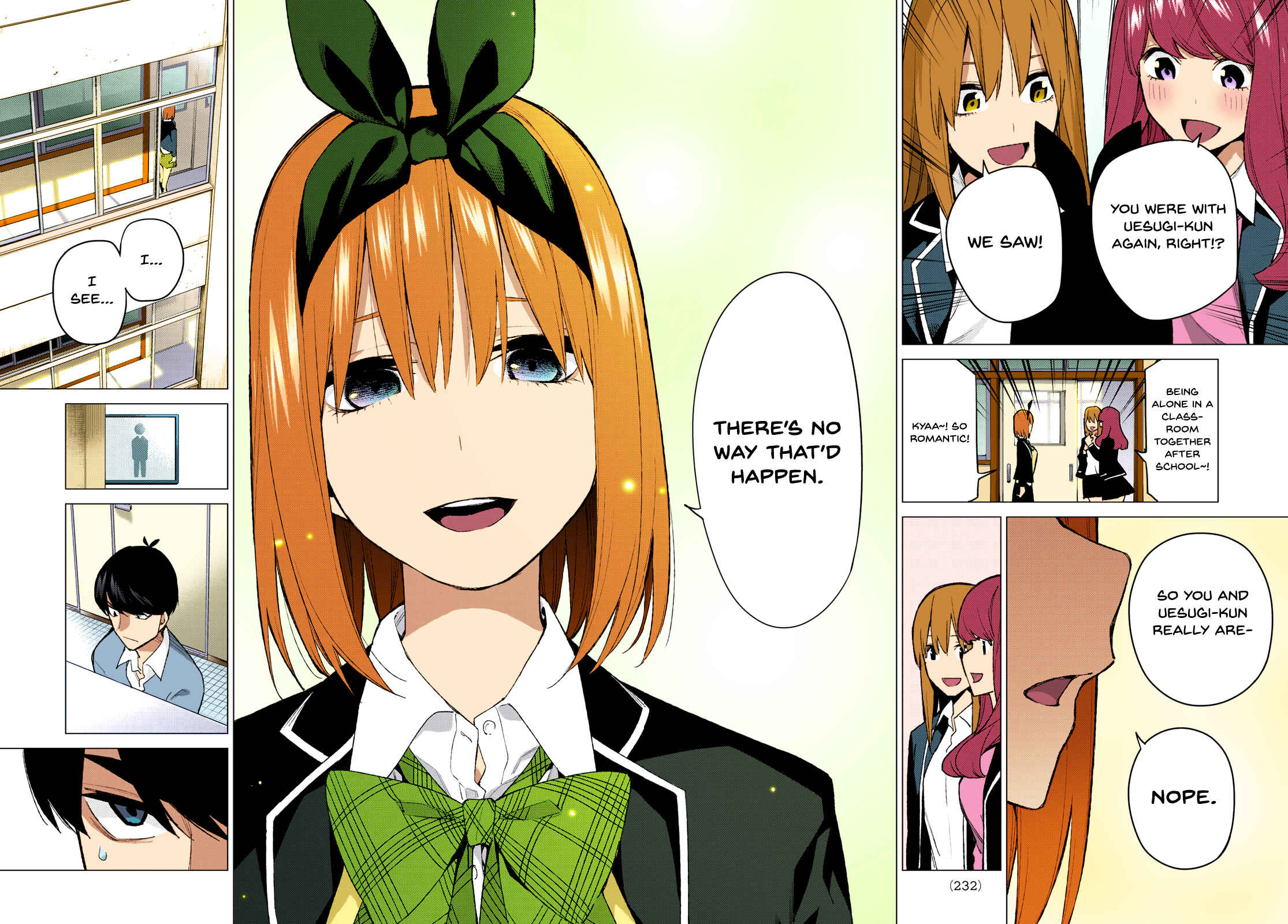 Page 17 Chapter 72 5Toubun no Hanayome (Fan Colored)