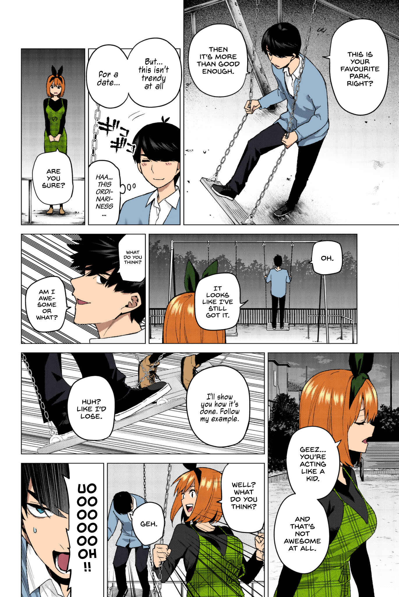 Page 12 Chapter 37 5Toubun no Hanayome (Fan Colored)