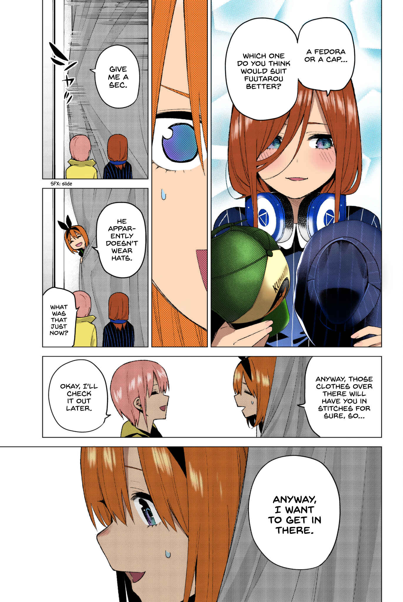 Page 3 Chapter 37 5Toubun no Hanayome (Fan Colored)