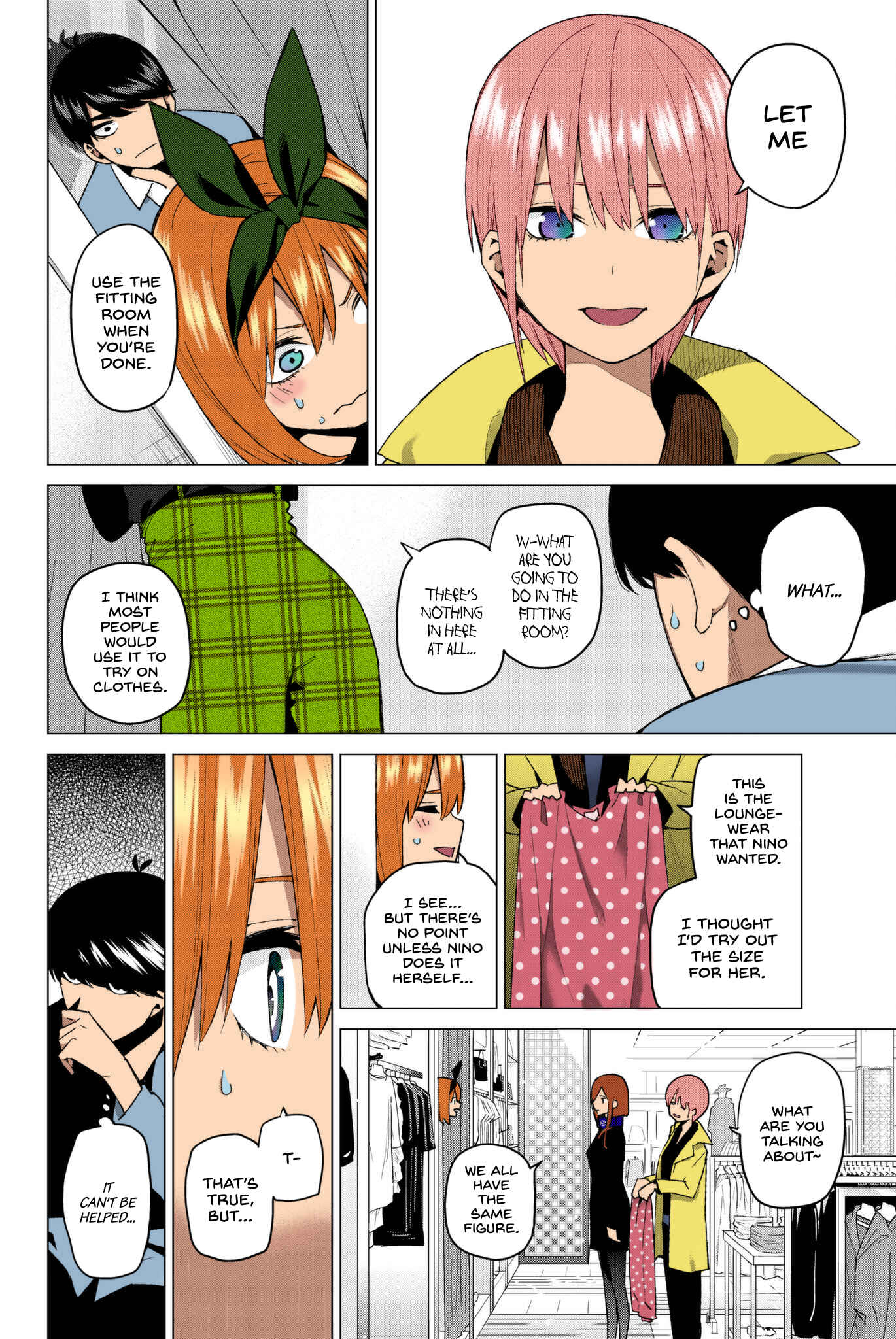 Page 4 Chapter 37 5Toubun no Hanayome (Fan Colored)