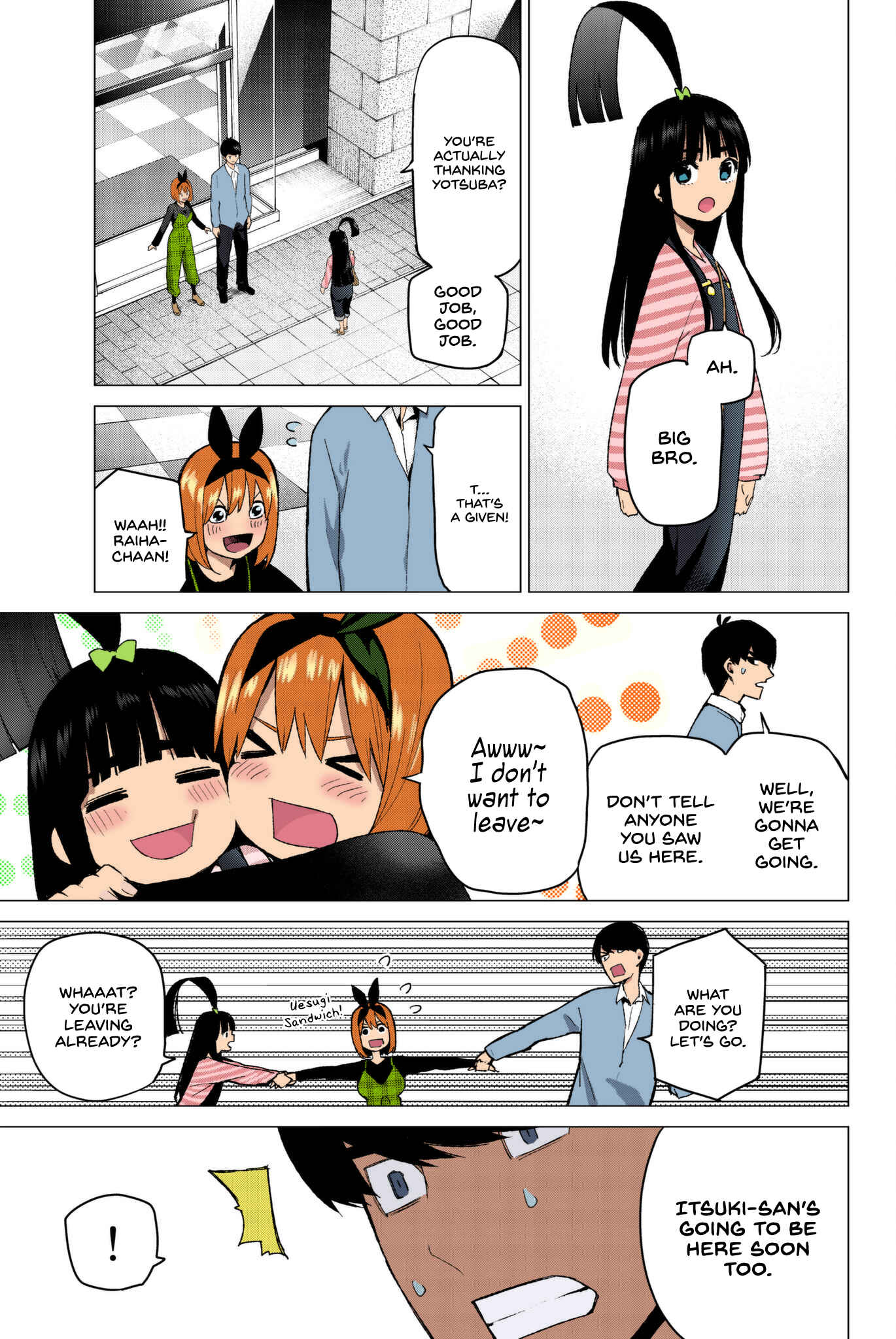 Page 9 Chapter 37 5Toubun no Hanayome (Fan Colored)