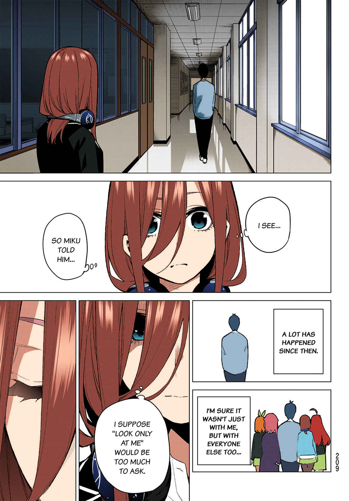 Page 15 Chapter 74 5Toubun no Hanayome (Fan Colored)