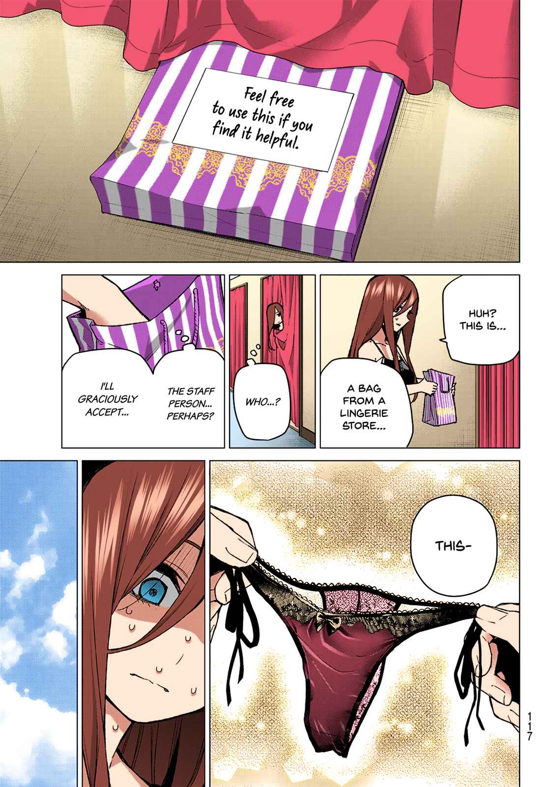Page 11 Chapter 84 5Toubun no Hanayome (Fan Colored)