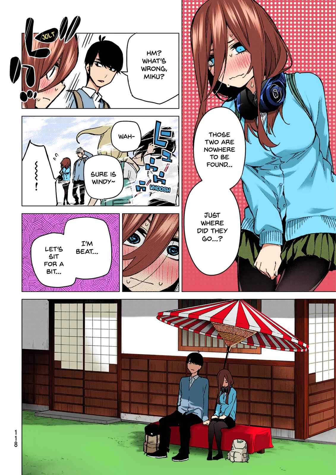 Page 12 Chapter 84 5Toubun no Hanayome (Fan Colored)
