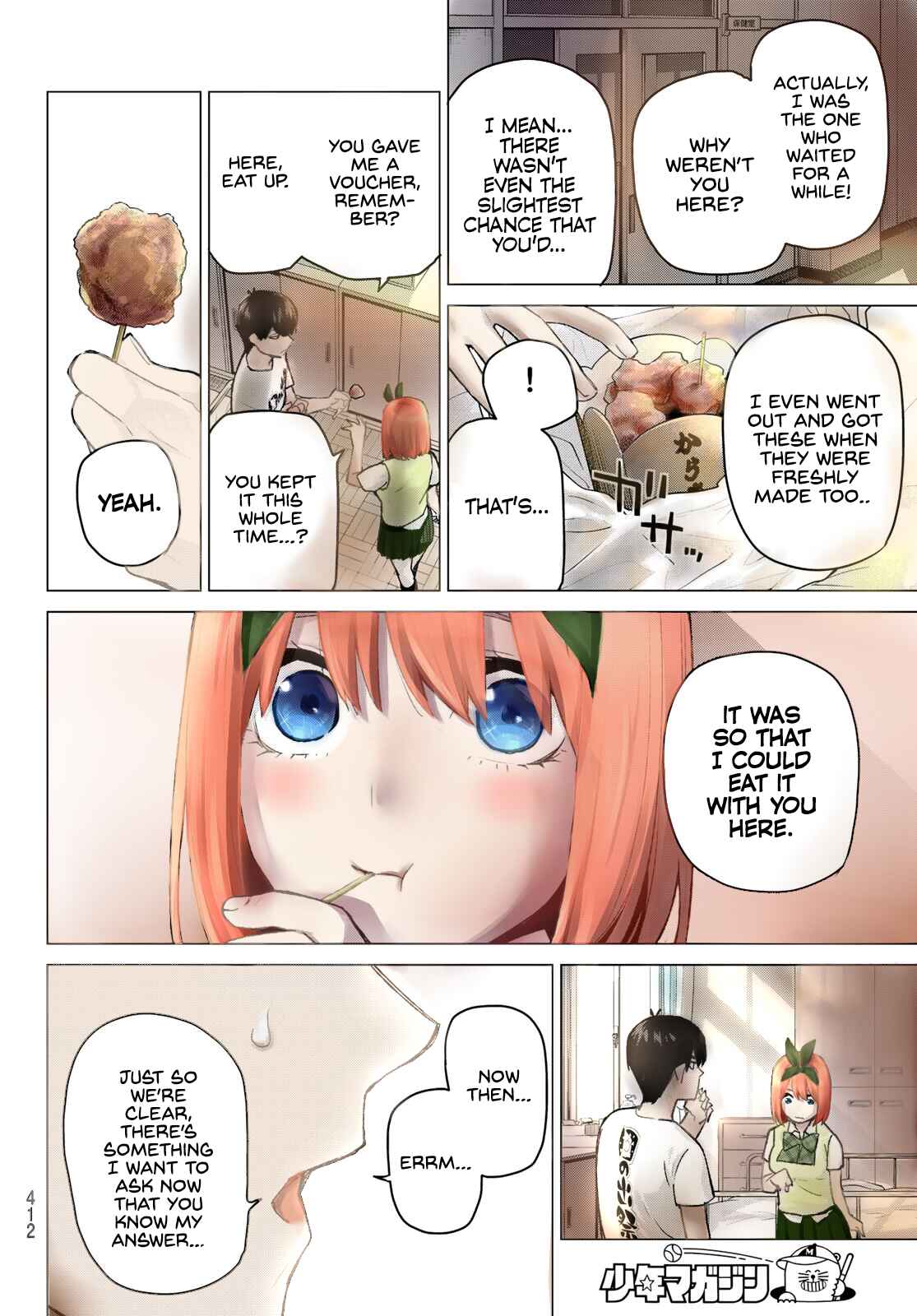 Page 6 Chapter 114 5Toubun no Hanayome (Fan Colored)