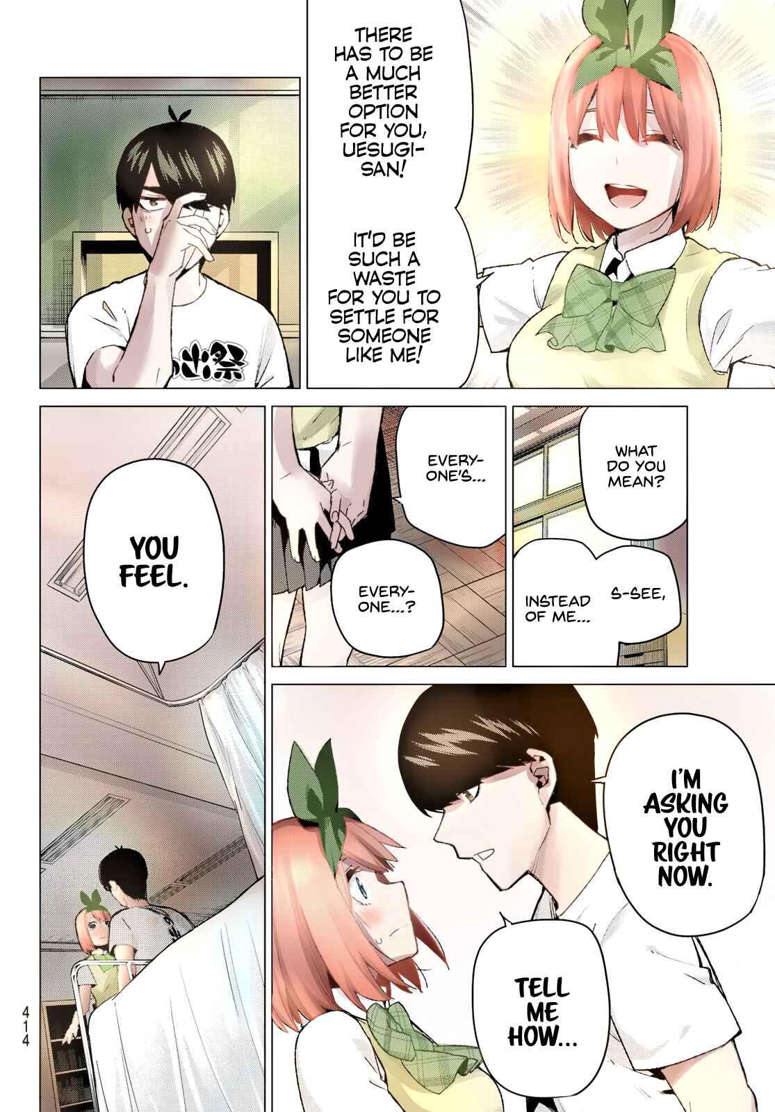 Page 8 Chapter 114 5Toubun no Hanayome (Fan Colored)