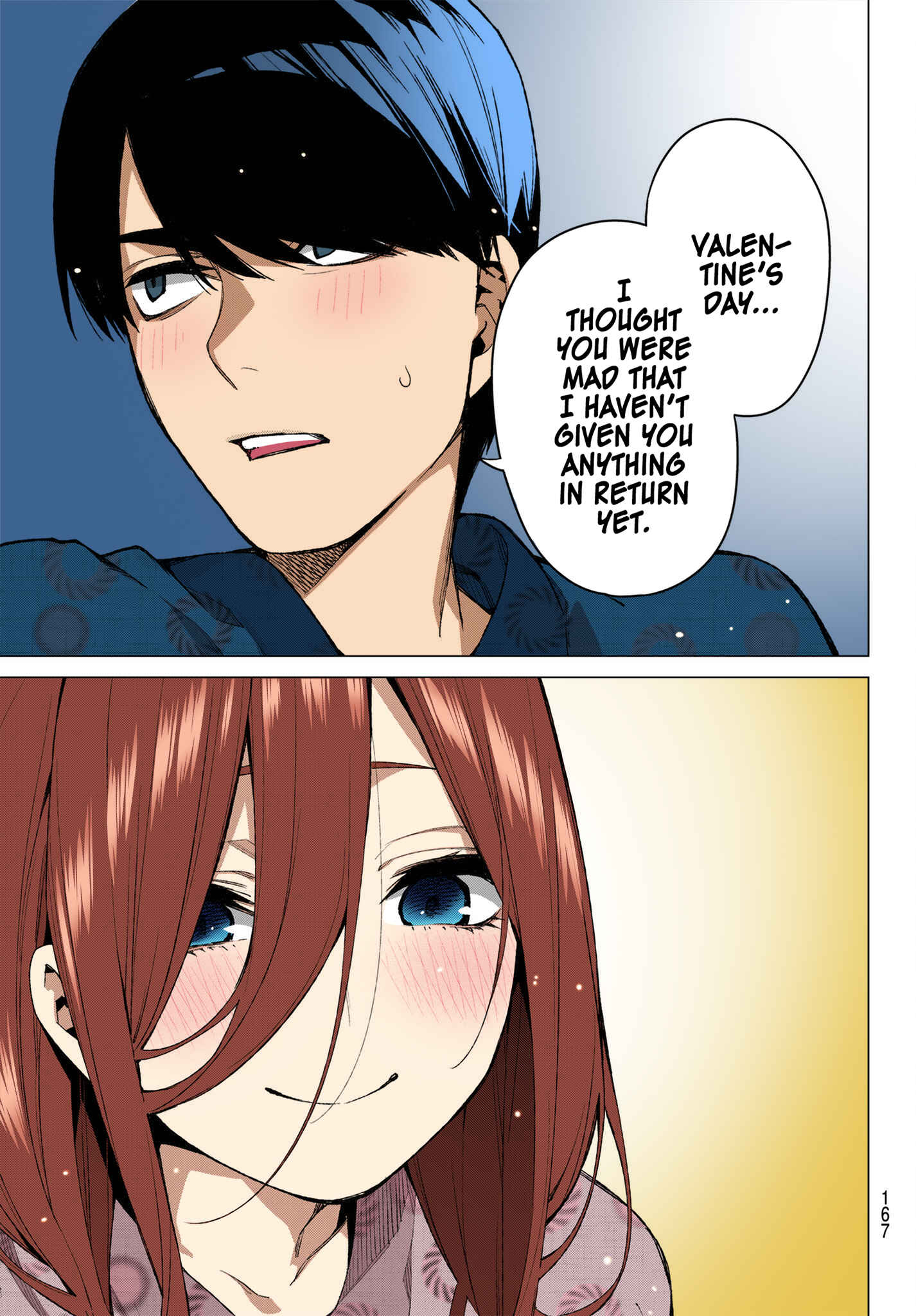 Page 17 Chapter 67 5Toubun no Hanayome (Fan Colored)