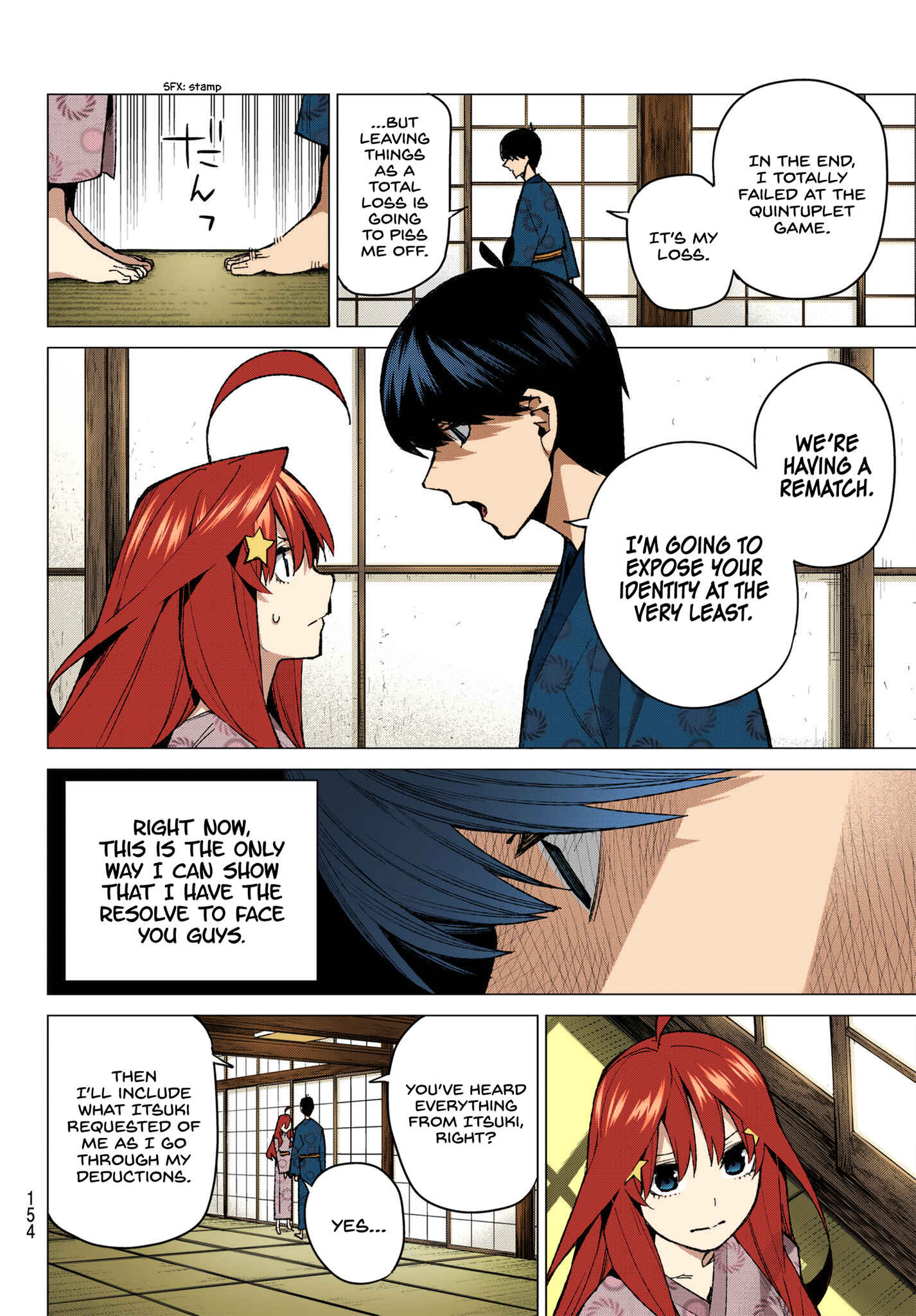 Page 6 Chapter 67 5Toubun no Hanayome (Fan Colored)