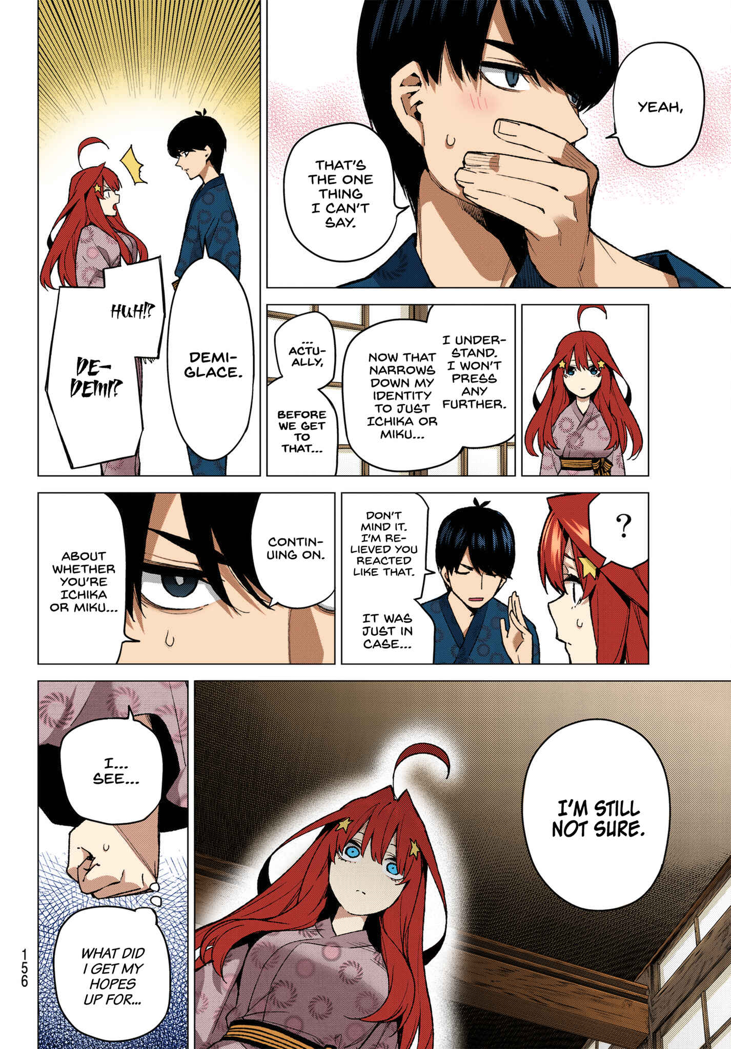 Page 8 Chapter 67 5Toubun no Hanayome (Fan Colored)
