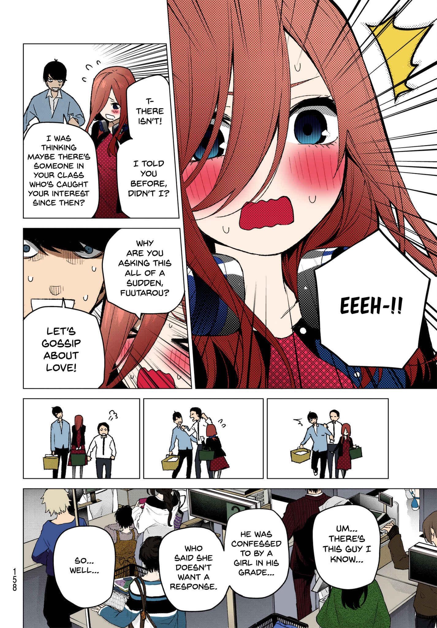Page 10 Chapter 61 5Toubun no Hanayome (Fan Colored)