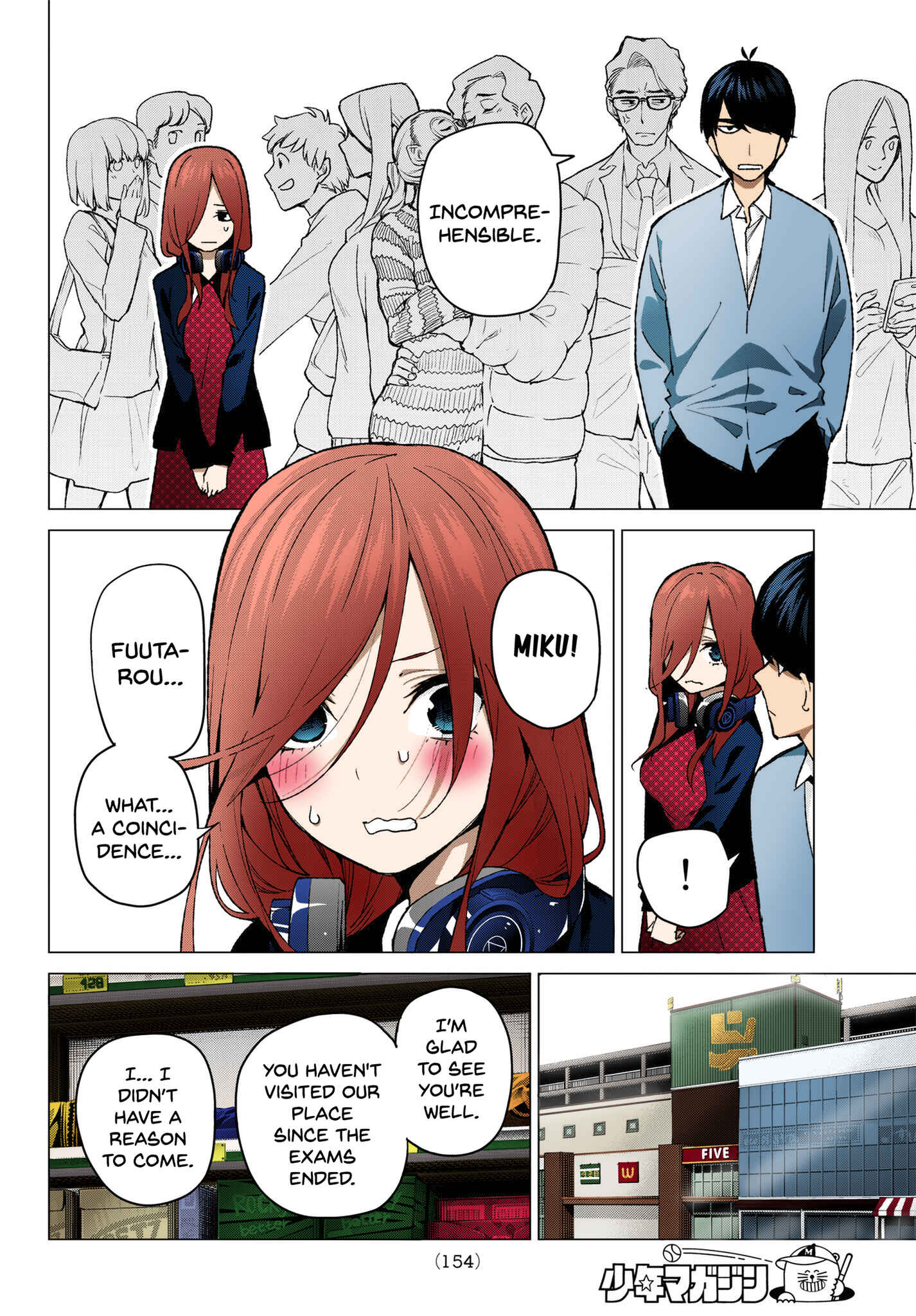 Page 6 Chapter 61 5Toubun no Hanayome (Fan Colored)