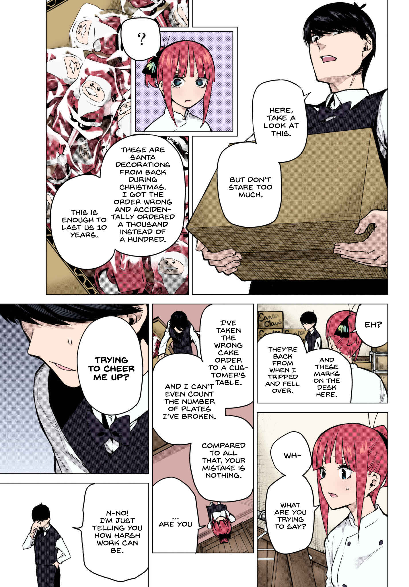 Page 11 Chapter 71 5Toubun no Hanayome (Fan Colored)