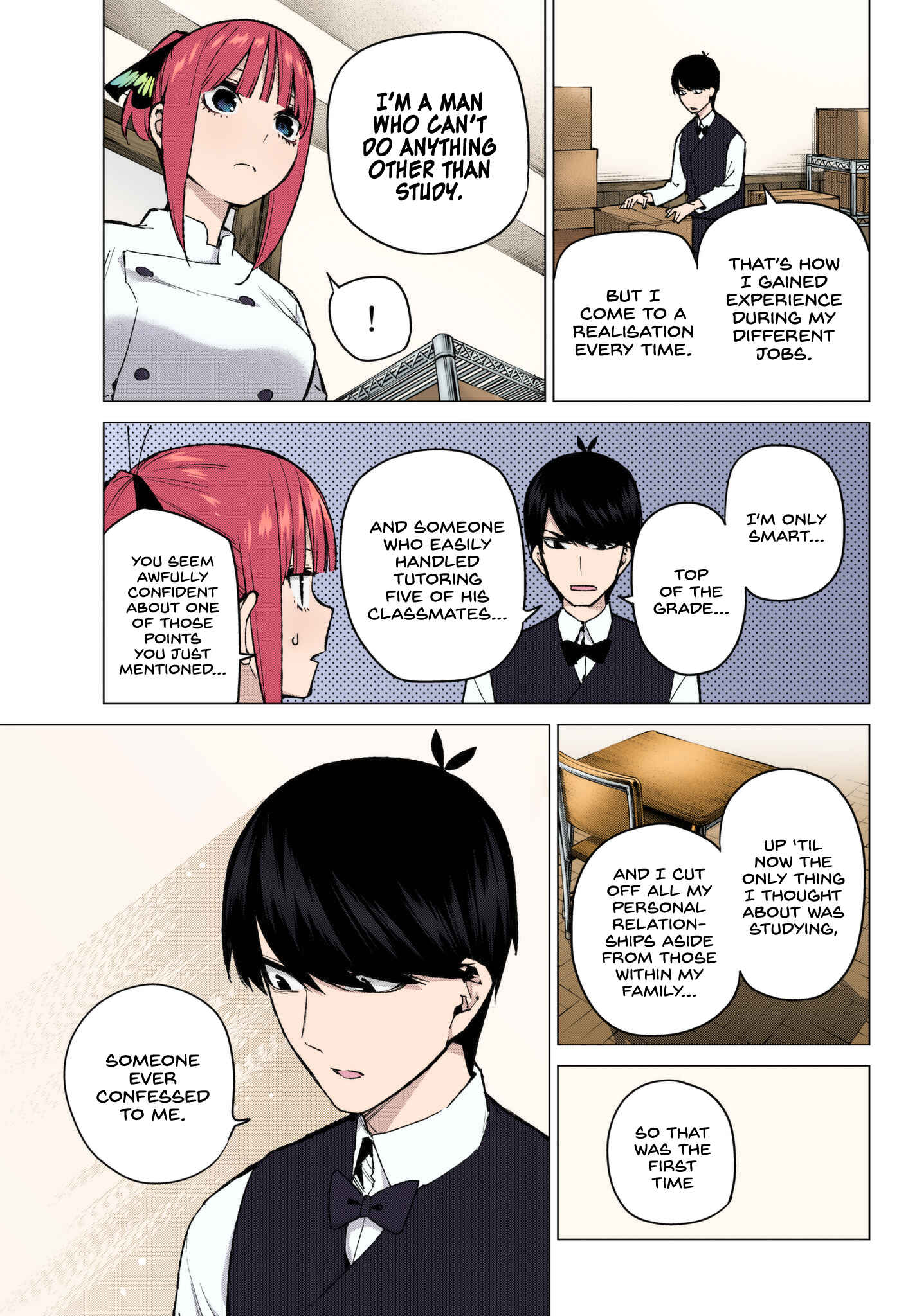 Page 13 Chapter 71 5Toubun no Hanayome (Fan Colored)