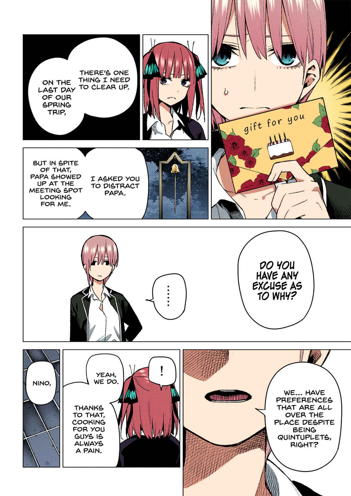Page 10 Chapter 75 5Toubun no Hanayome (Fan Colored)