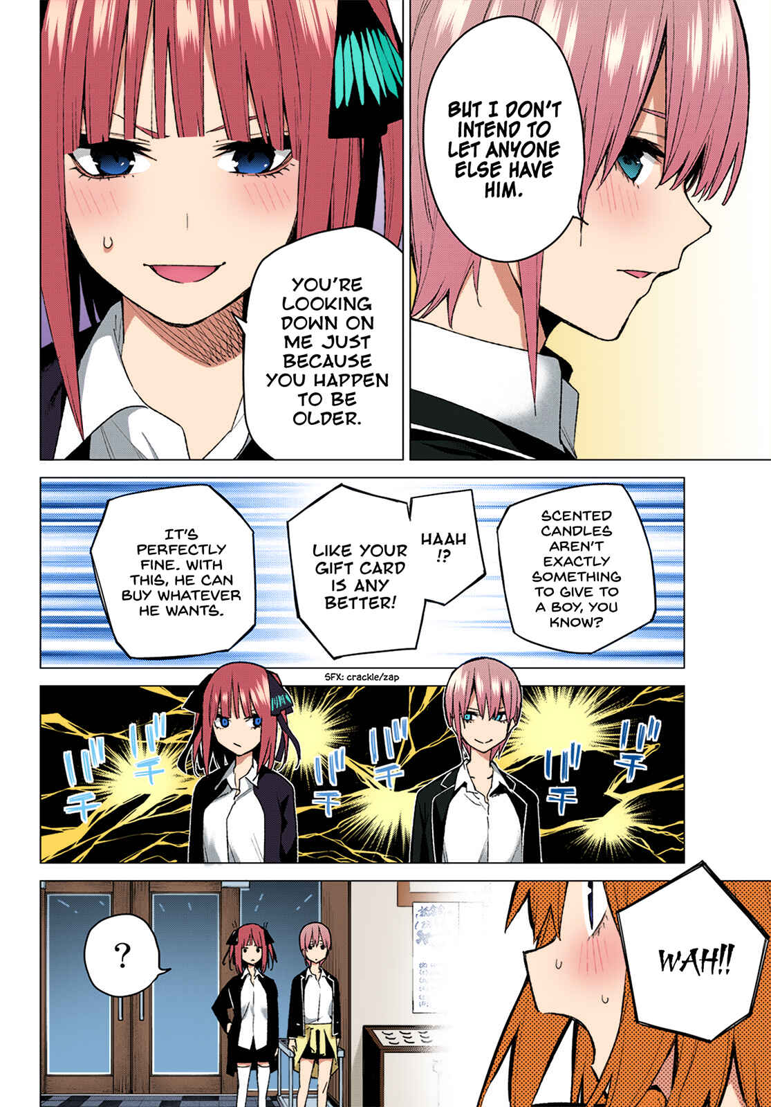 Page 12 Chapter 75 5Toubun no Hanayome (Fan Colored)
