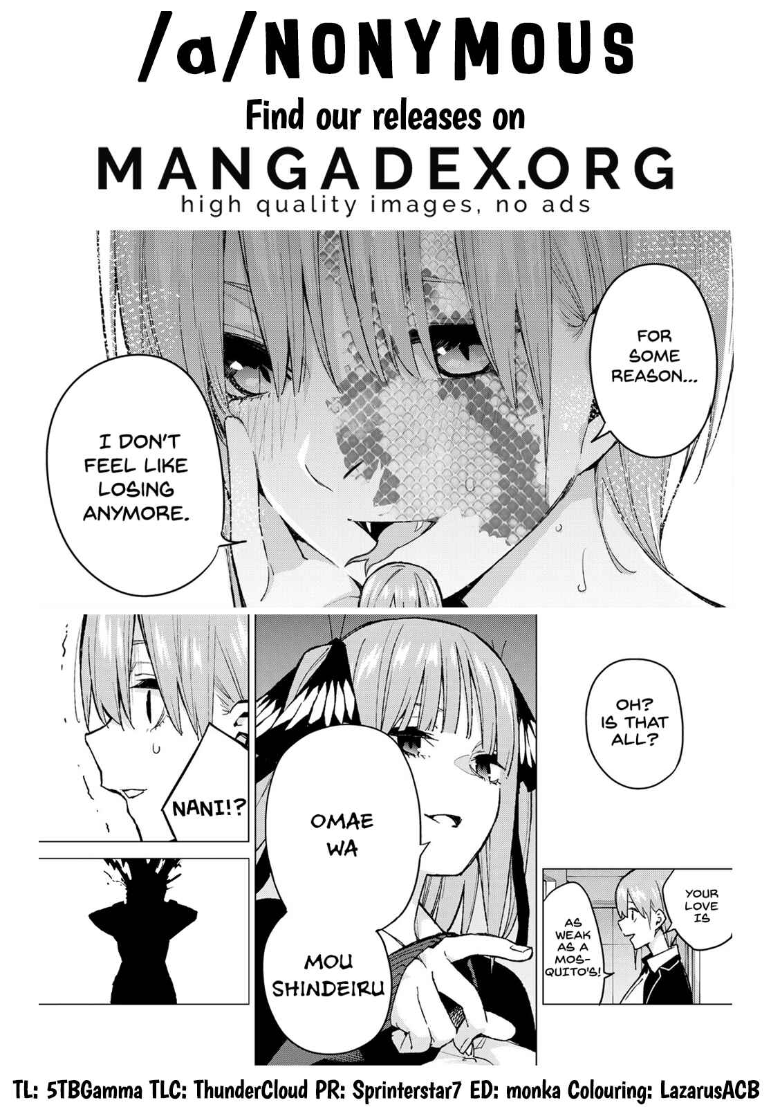 Page 23 Chapter 75 5Toubun no Hanayome (Fan Colored)