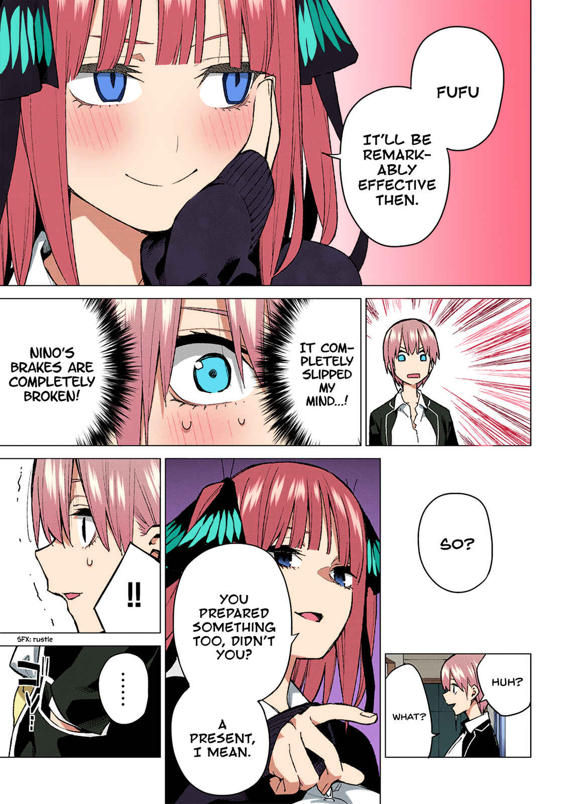 Page 9 Chapter 75 5Toubun no Hanayome (Fan Colored)