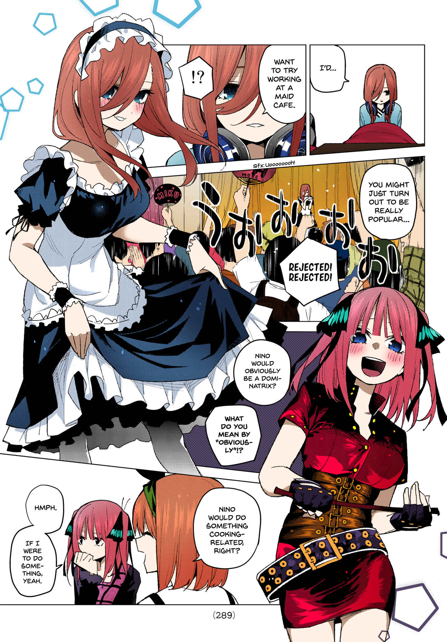 Page 13 Chapter 52 5Toubun no Hanayome (Fan Colored)