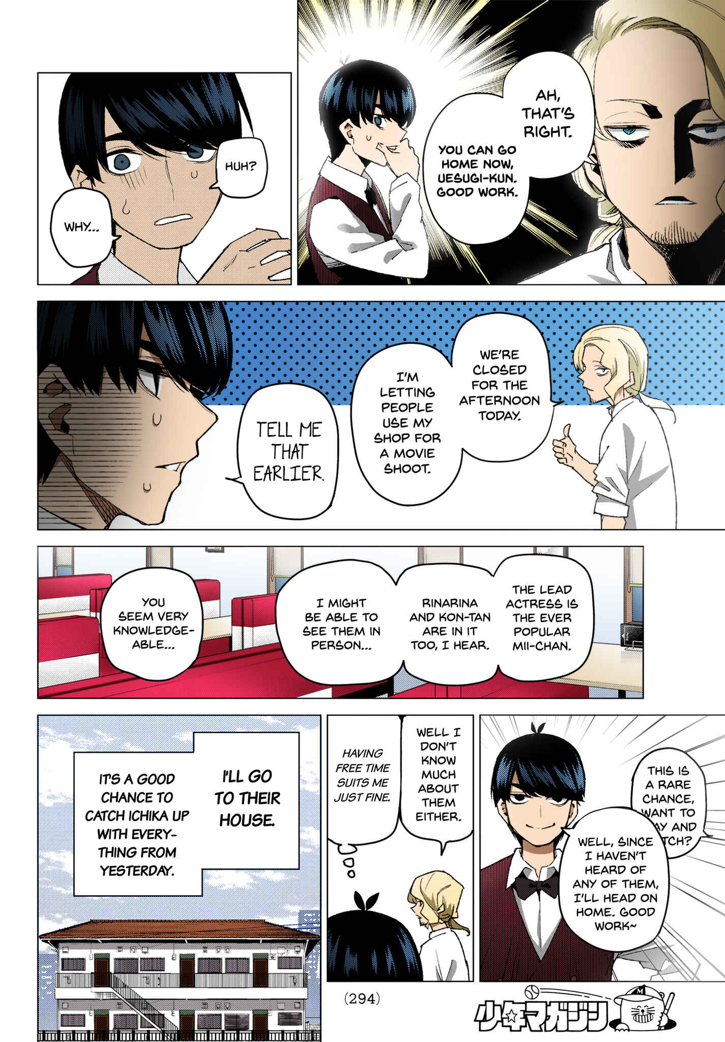 Page 18 Chapter 52 5Toubun no Hanayome (Fan Colored)