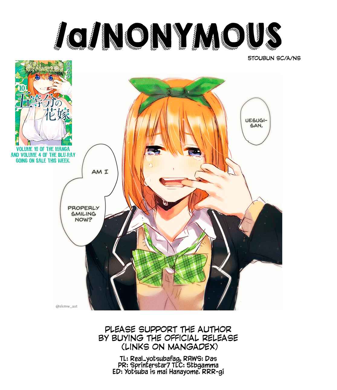 Page 20 Chapter 90 5Toubun no Hanayome (Fan Colored)