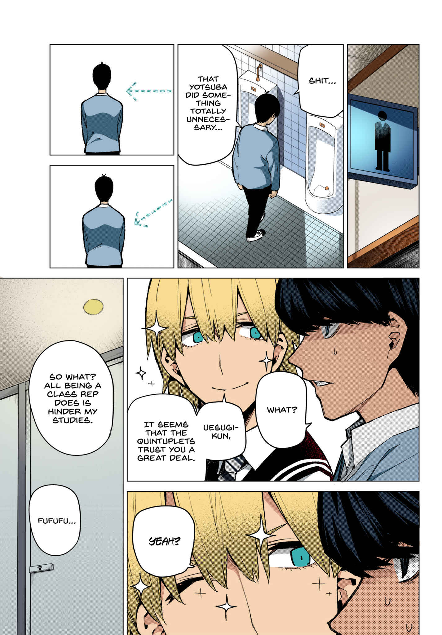 Page 11 Chapter 70 5Toubun no Hanayome (Fan Colored)