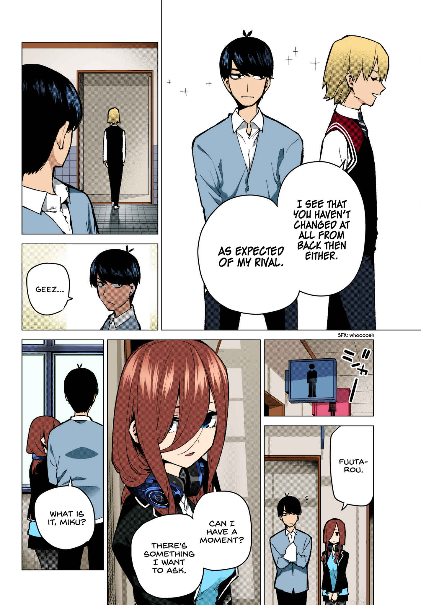 Page 12 Chapter 70 5Toubun no Hanayome (Fan Colored)