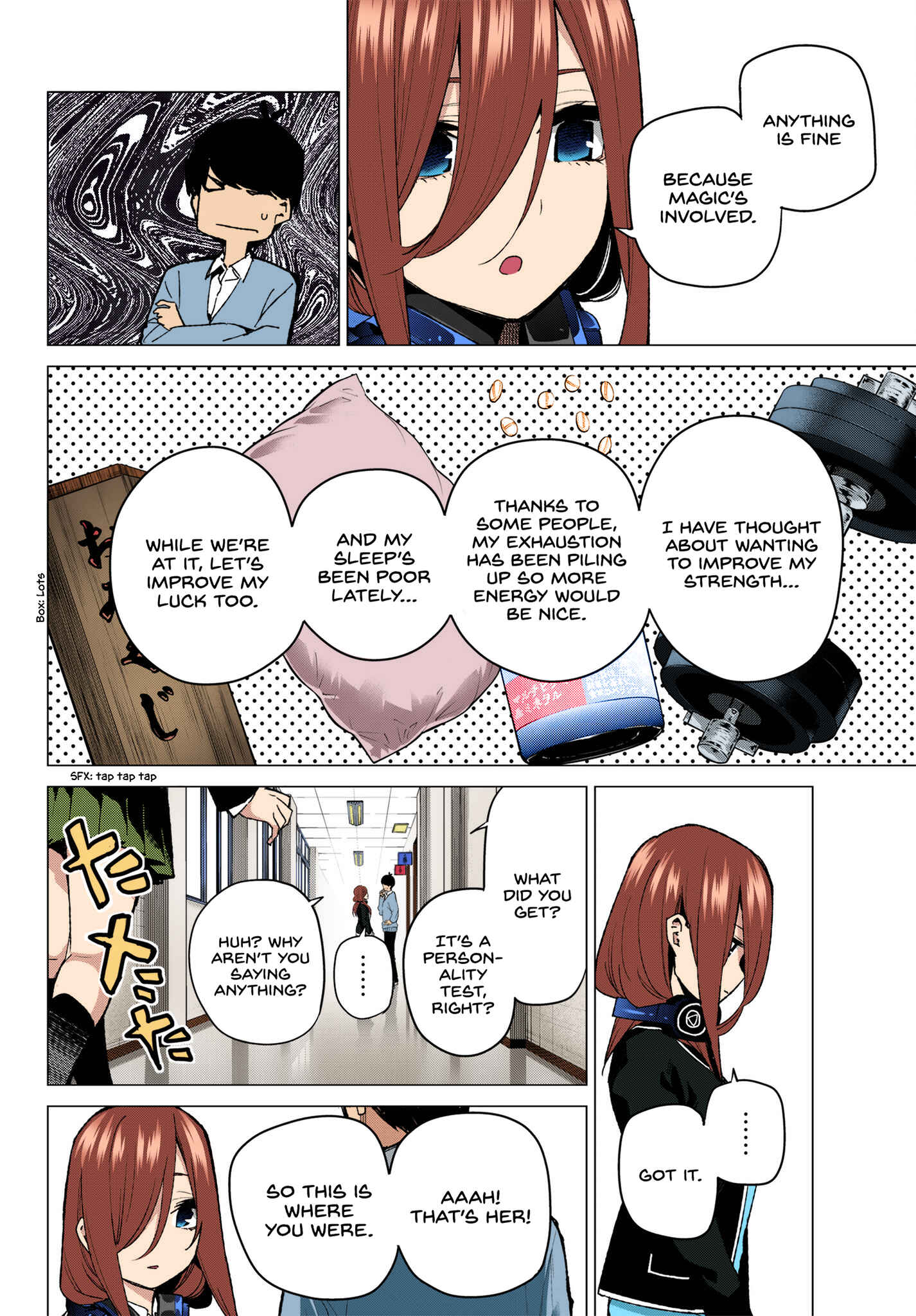 Page 14 Chapter 70 5Toubun no Hanayome (Fan Colored)