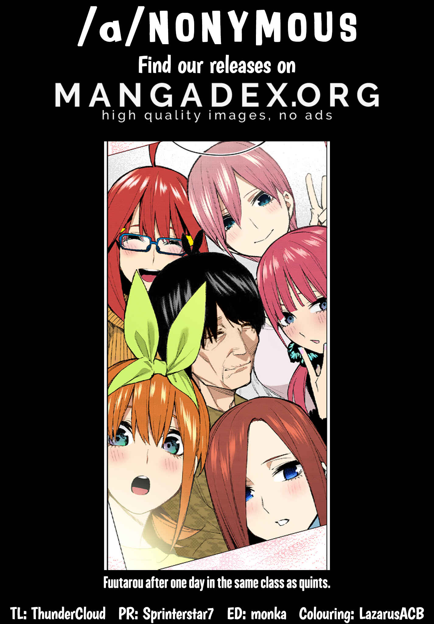 Page 21 Chapter 70 5Toubun no Hanayome (Fan Colored)