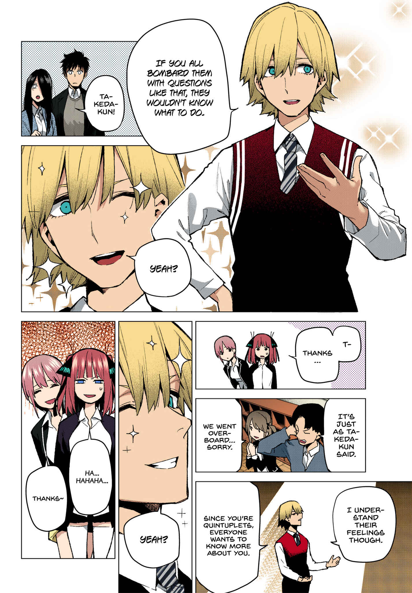 Page 6 Chapter 70 5Toubun no Hanayome (Fan Colored)