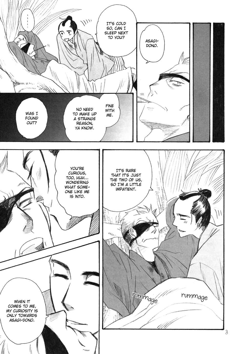 Page 4 Chapter Unknown_7343 Hitomi - Asagi and Uguisus Situation (Doujinshi)