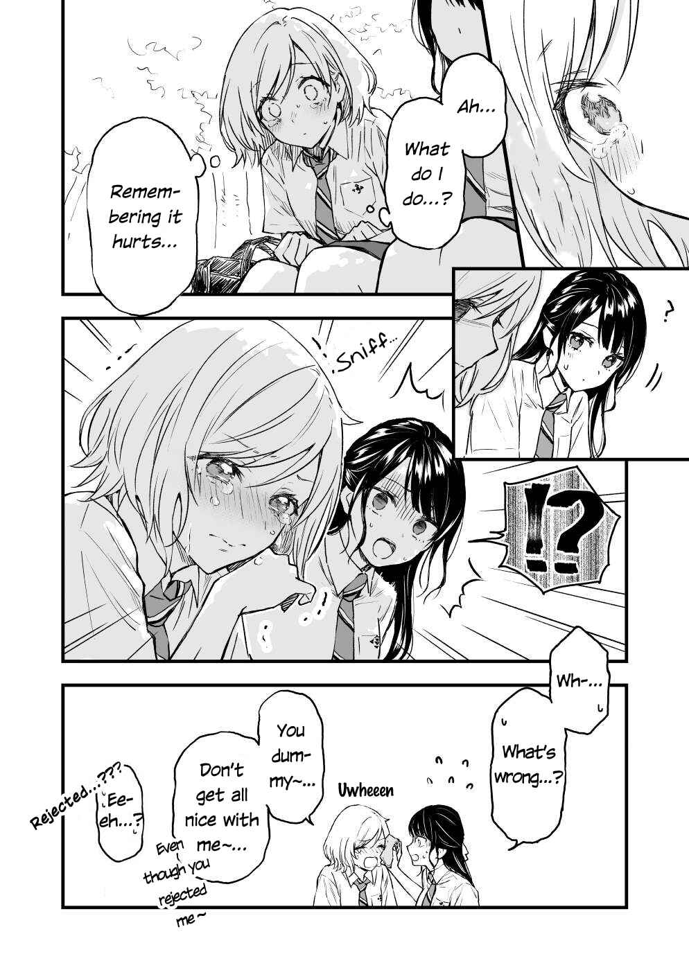 Page 2 Chapter 3 A Yuri Manga That Starts With Getting Rejected in a Dream (Pre-serialization)