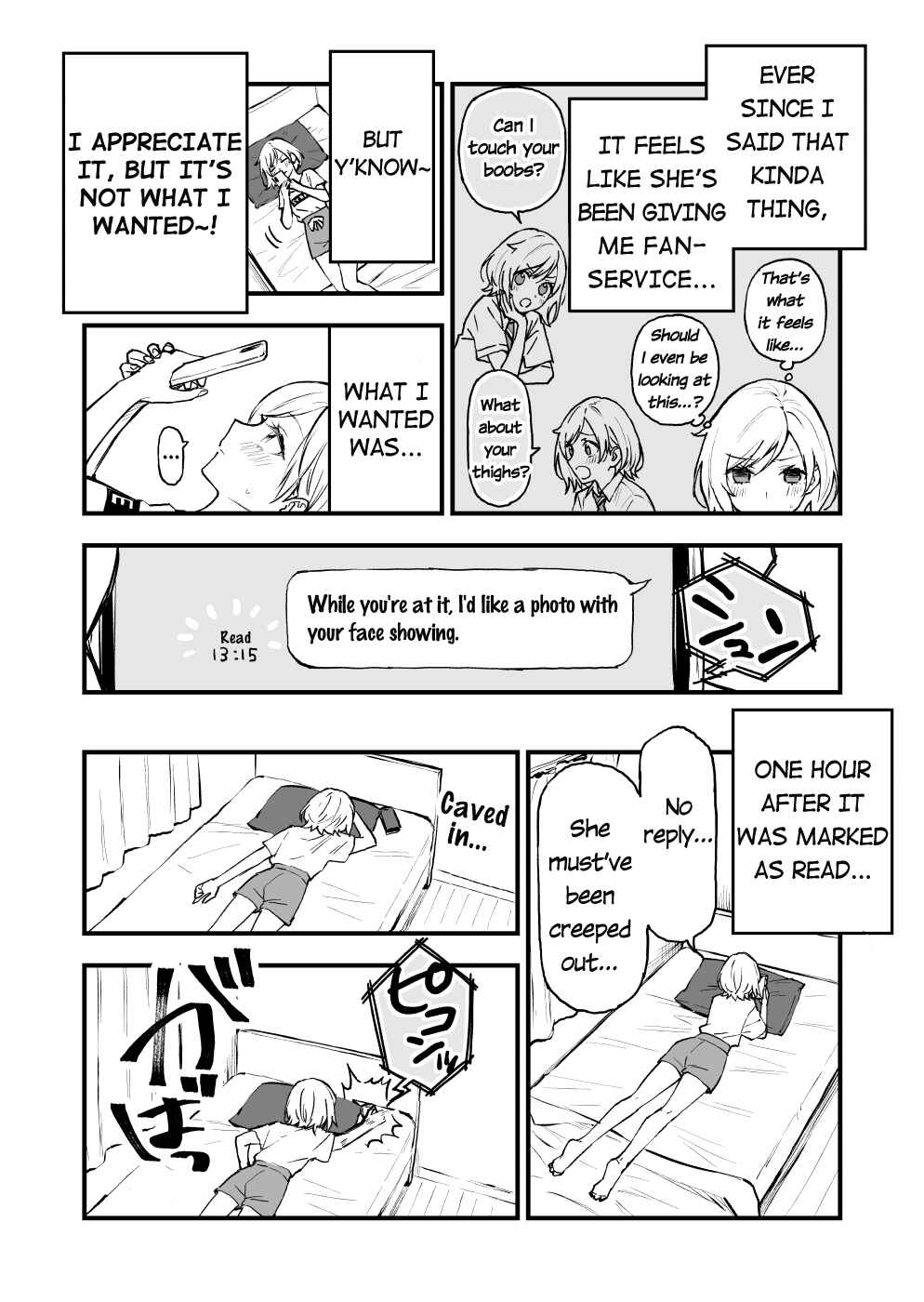 Page 2 Chapter 8 A Yuri Manga That Starts With Getting Rejected in a Dream (Pre-serialization)