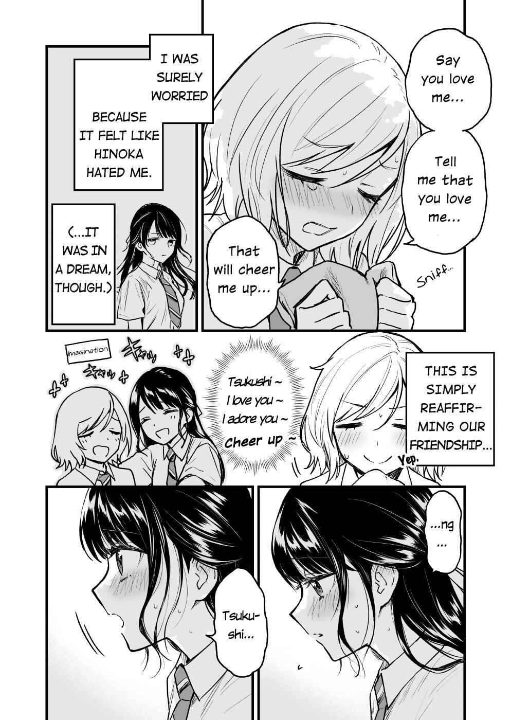 Page 2 Chapter 4 A Yuri Manga That Starts With Getting Rejected in a Dream (Pre-serialization)
