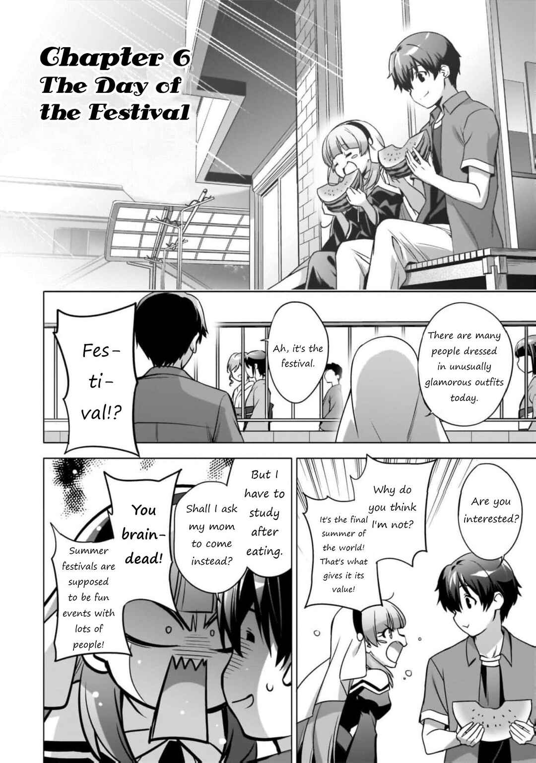 Page 3 Chapter 6 Kamisama ni Natta Hi
