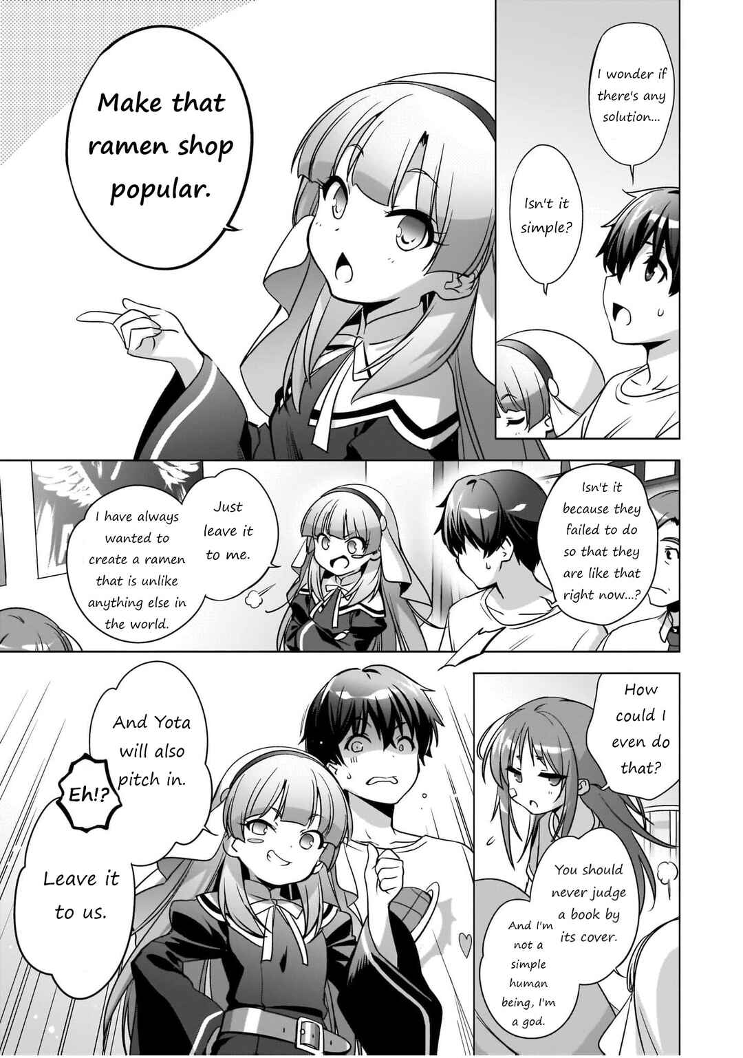 Page 4 Chapter 3 Kamisama ni Natta Hi