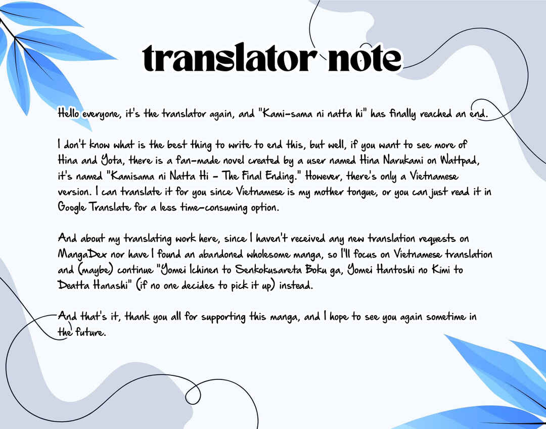 Page 31 Chapter 16 Kamisama ni Natta Hi