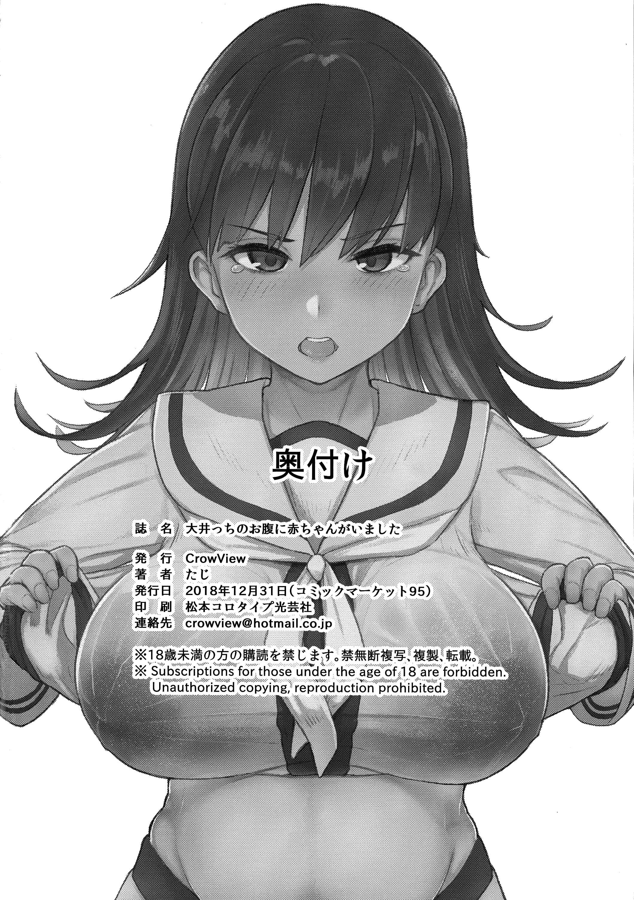 Page 22 Chapter Unknown_b525 Kantai Collection -KanColle- - Ooicchi no Onaka ni Aka-chan ga Imashita (Doujinshi)