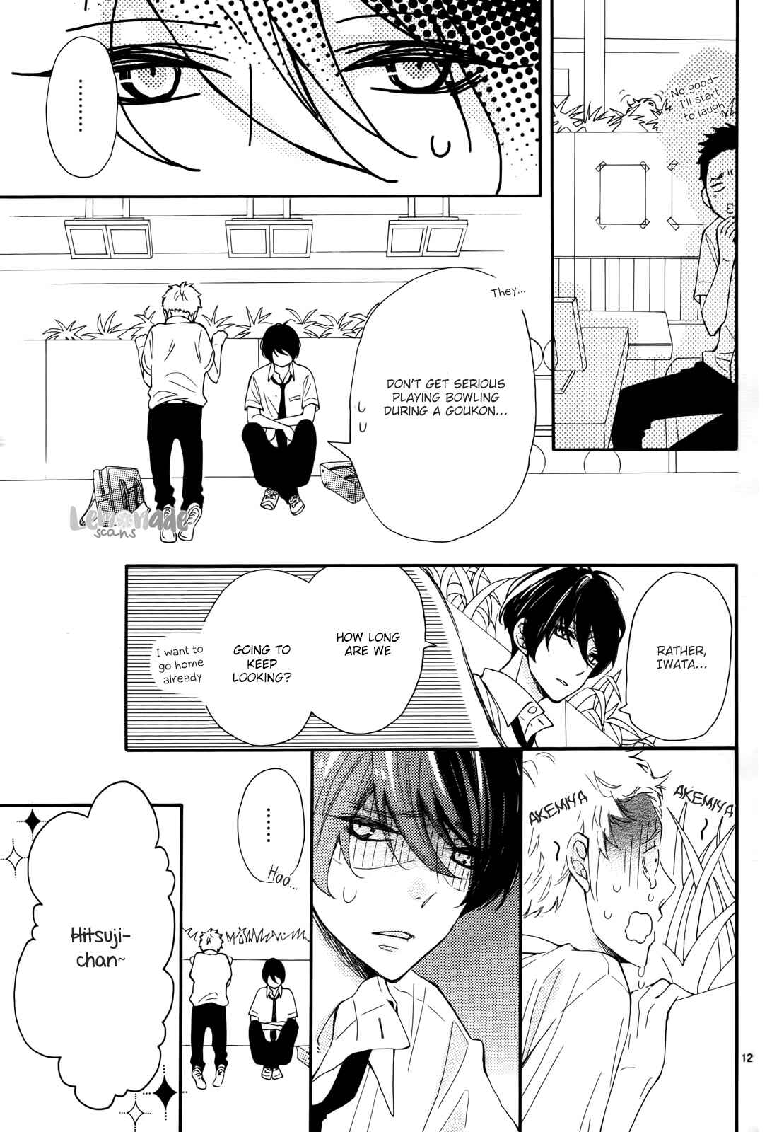 Page 12 Chapter 6 Fujiwara-kun wa Daitai Tadashii