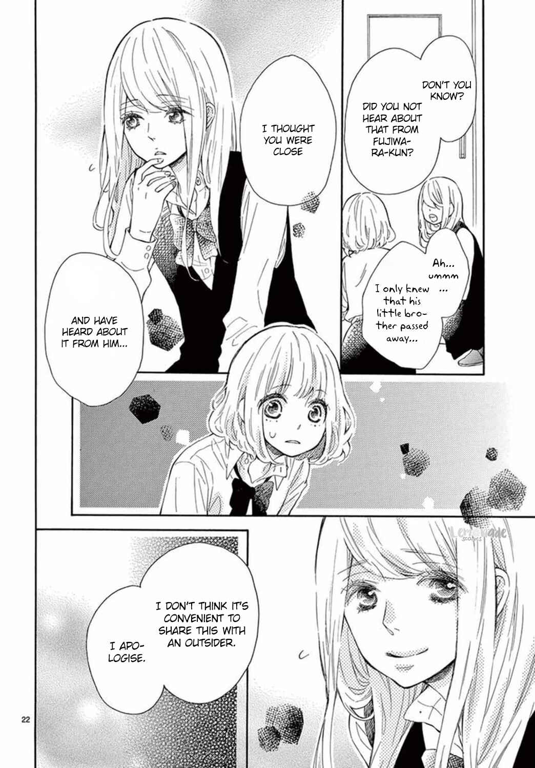 Page 23 Chapter 14 Fujiwara-kun wa Daitai Tadashii