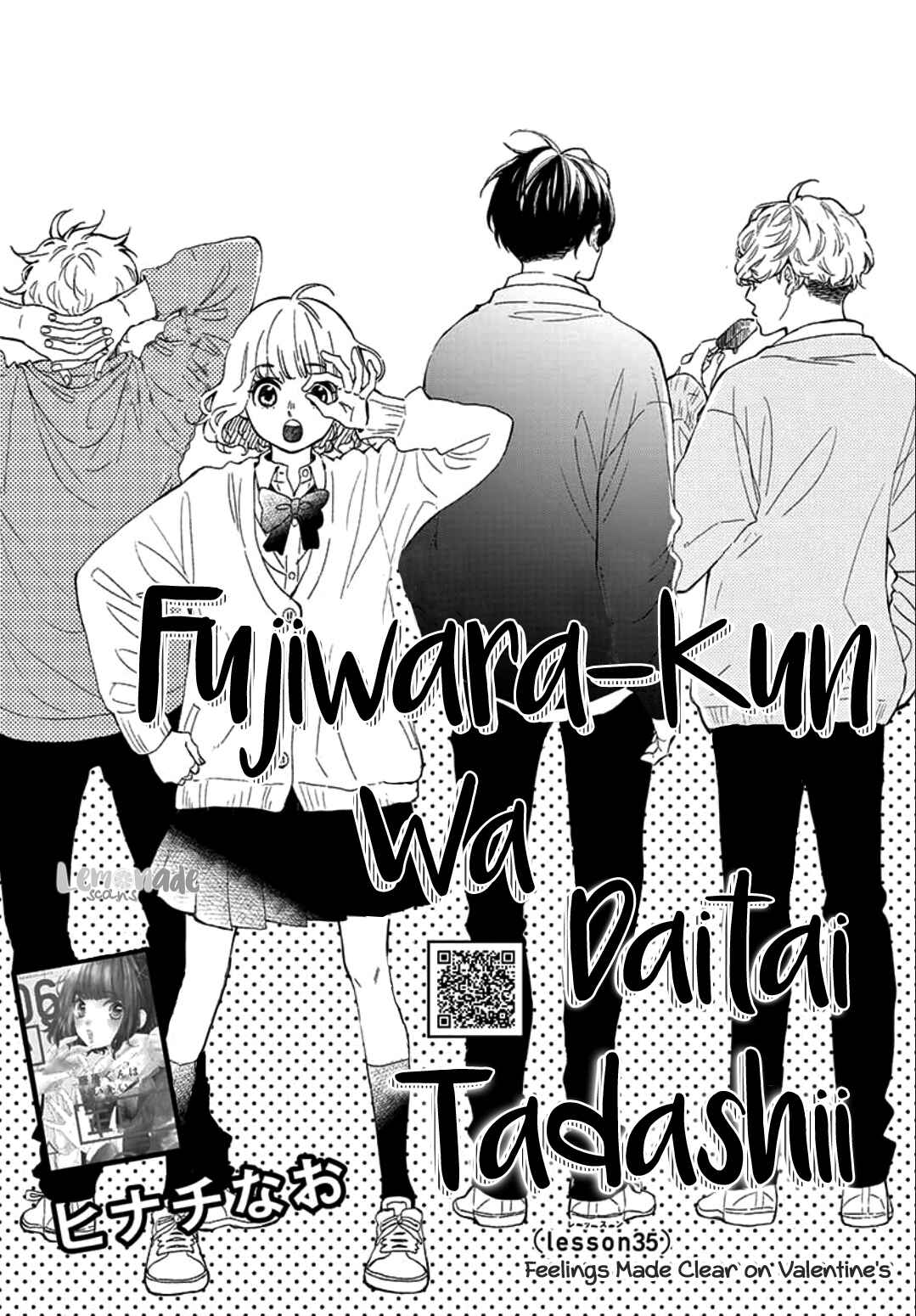 Page 3 Chapter 35 Fujiwara-kun wa Daitai Tadashii