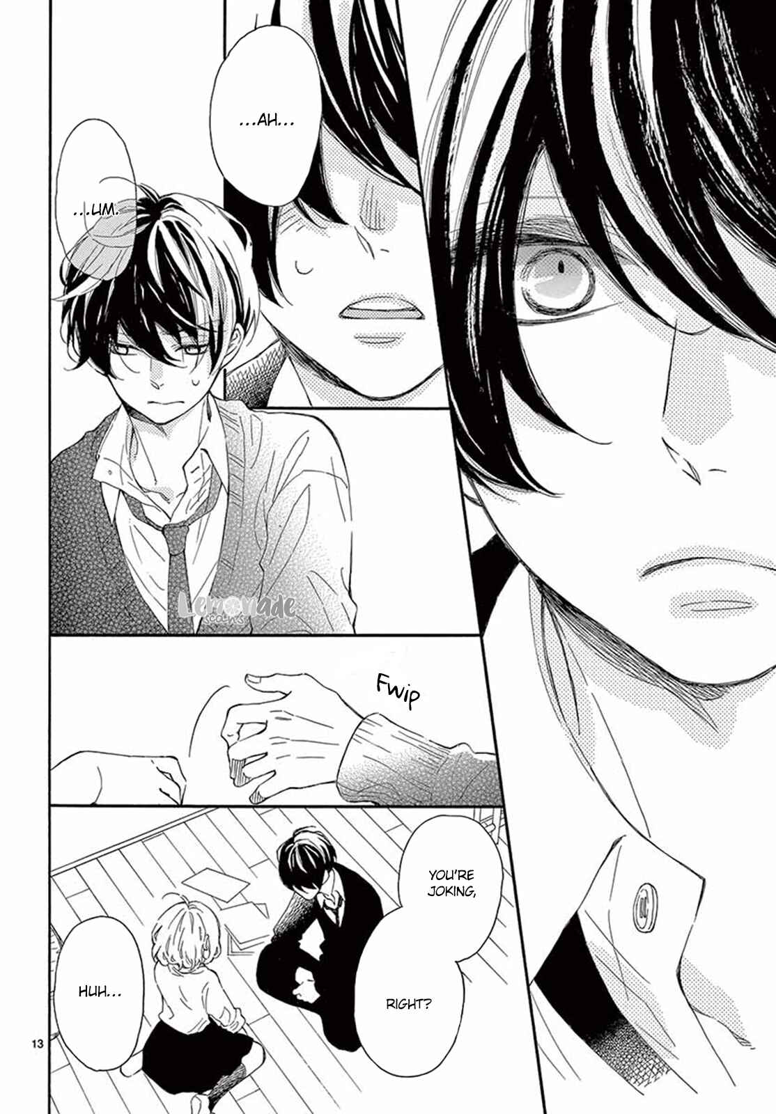 Page 13 Chapter 17 Fujiwara-kun wa Daitai Tadashii