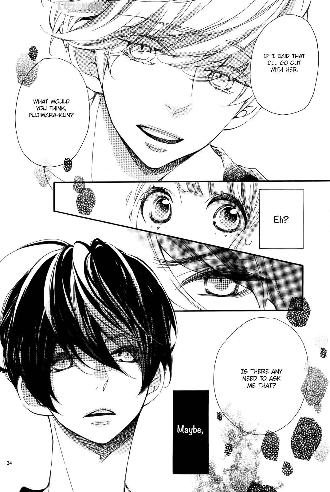 Page 34 Chapter 9 Fujiwara-kun wa Daitai Tadashii
