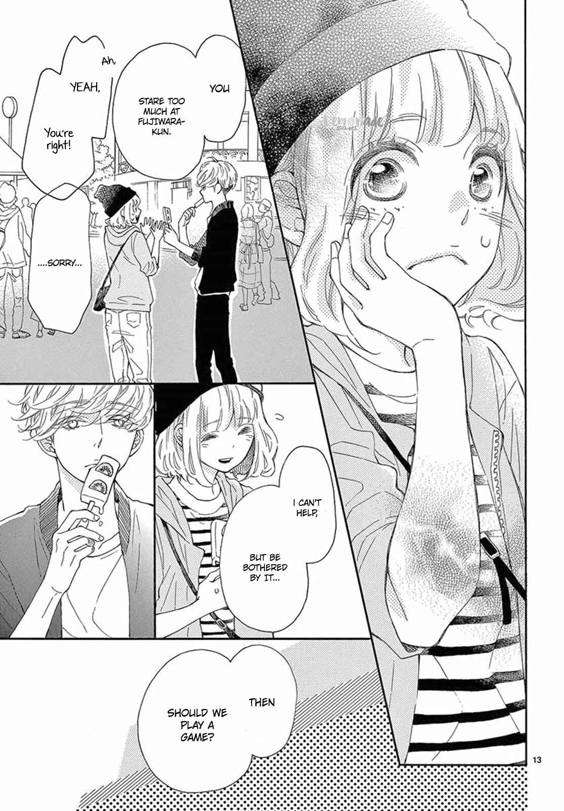 Page 15 Chapter 19 Fujiwara-kun wa Daitai Tadashii