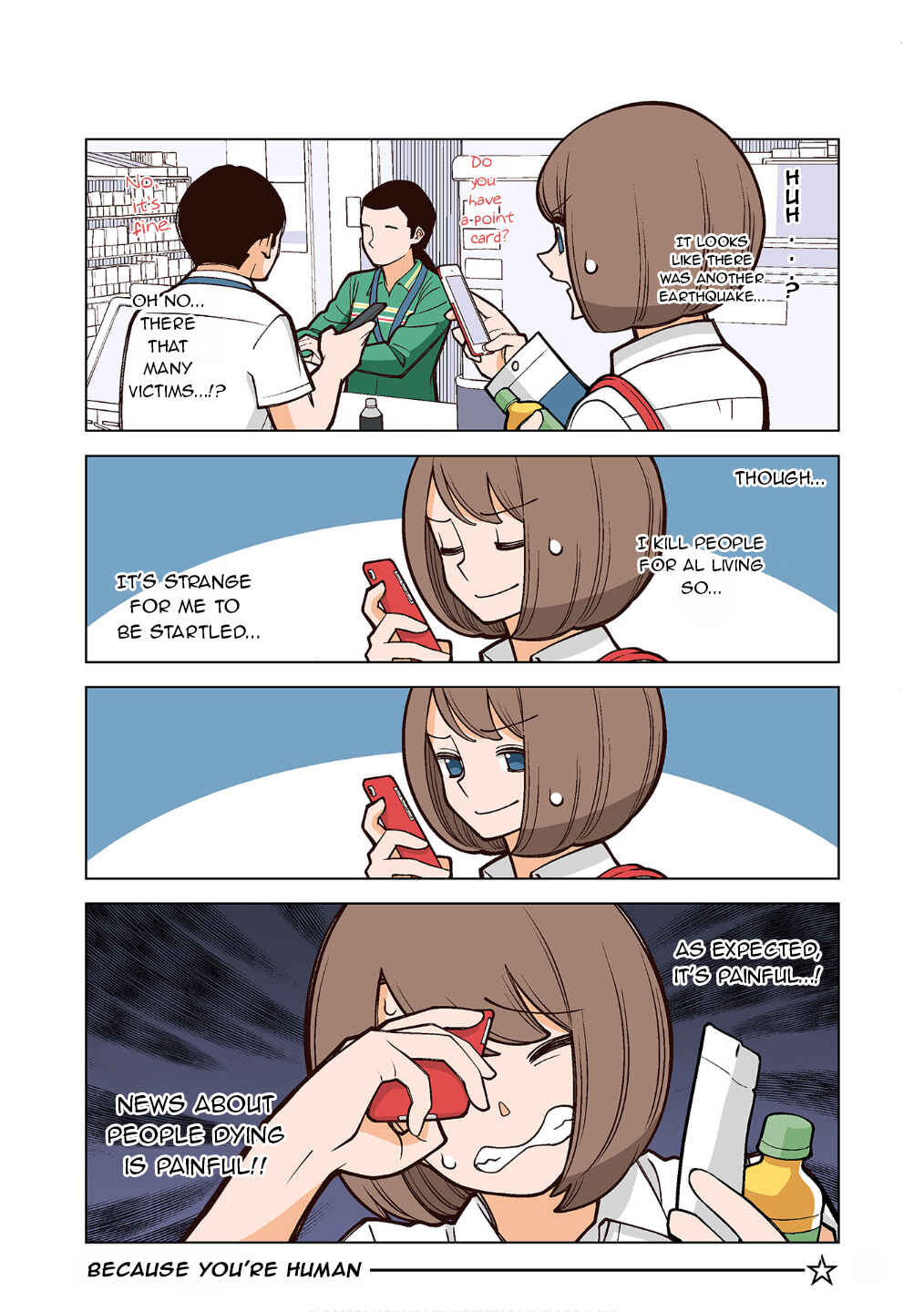 Page 9 Chapter 17 Shiawase Kanako no Koroshiya Seikatsu
