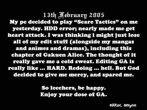 Page 33 Chapter 13 Gakuen Alice