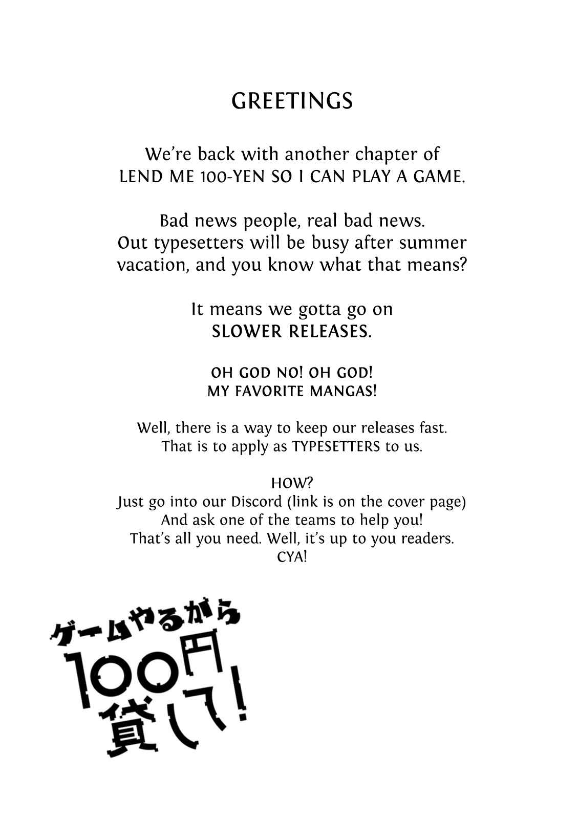 Page 20 Chapter 2 Game Yaru kara 100-en Kashite!