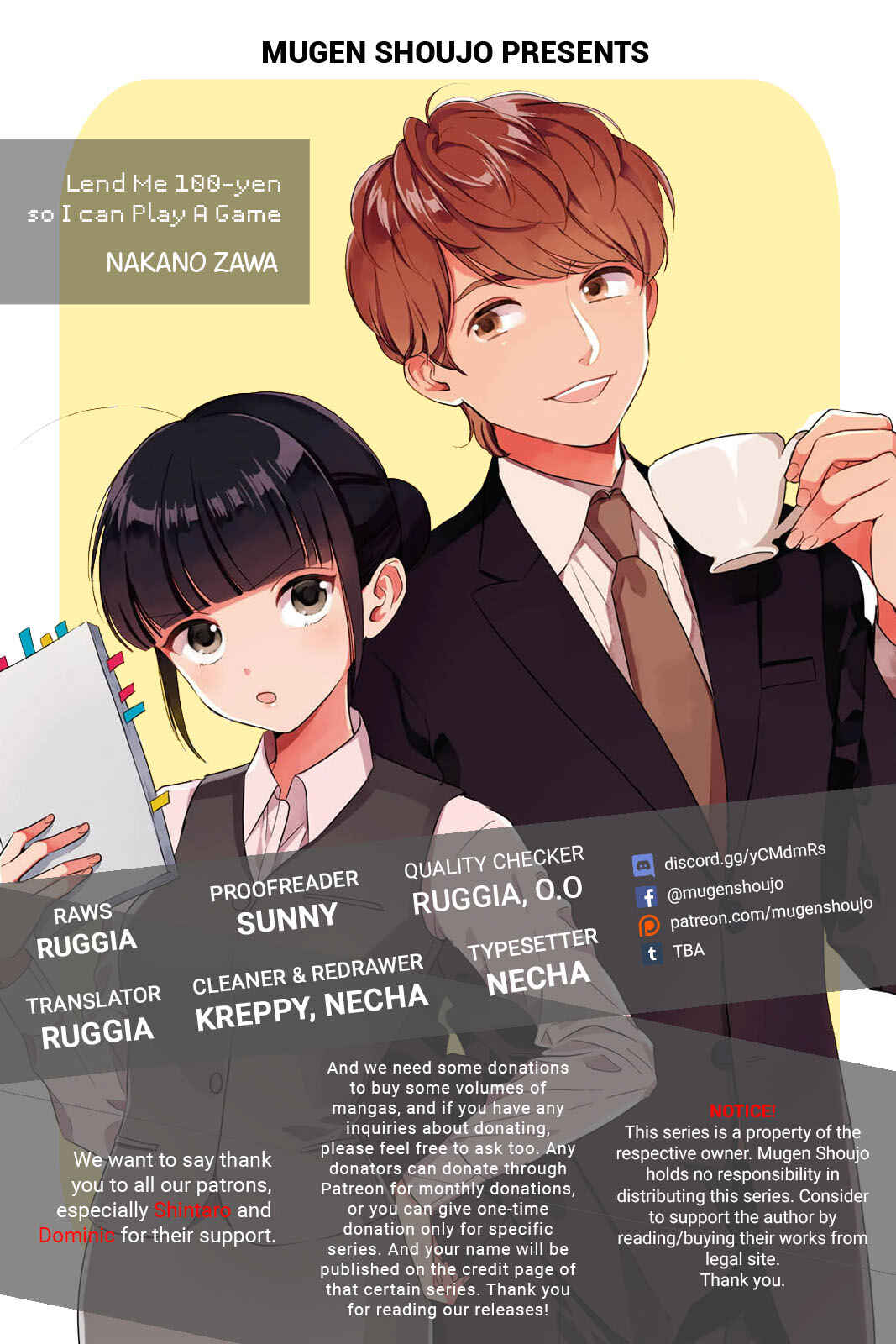 Page 1 Chapter 6 Game Yaru kara 100-en Kashite!